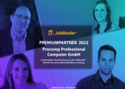 ProComp erneut JobRouter Premiumpartner